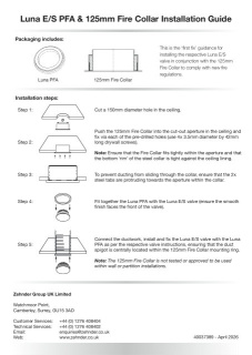 Zehnder_CSY_Luna PFA 125mm Collar Kit_INM_EN
